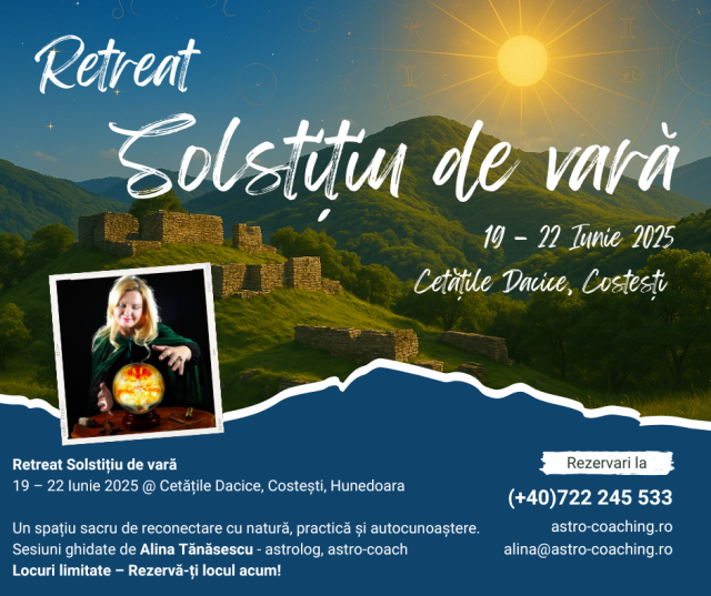 Retreat de Solstițiu de Vară – Reconectare și Transformare